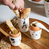 Helen B Stackable Egg Cups Set Sunday In Paris