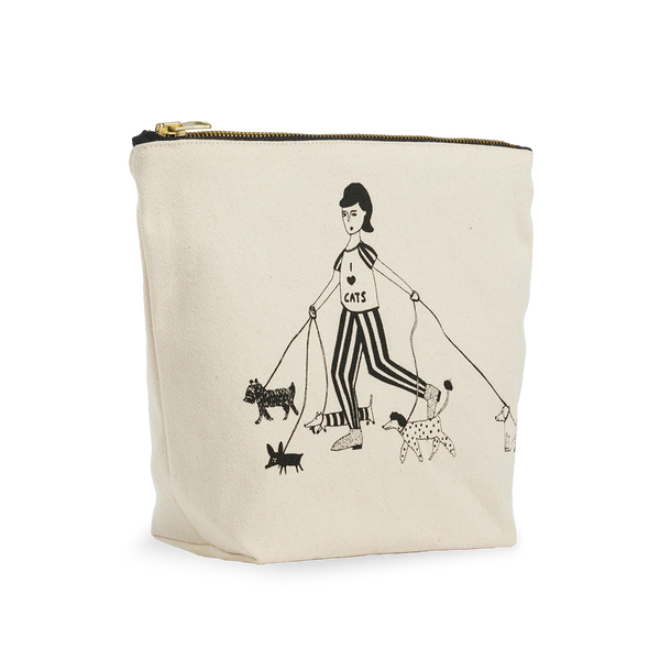 Helen B Small Toilet Bag I Love Cats