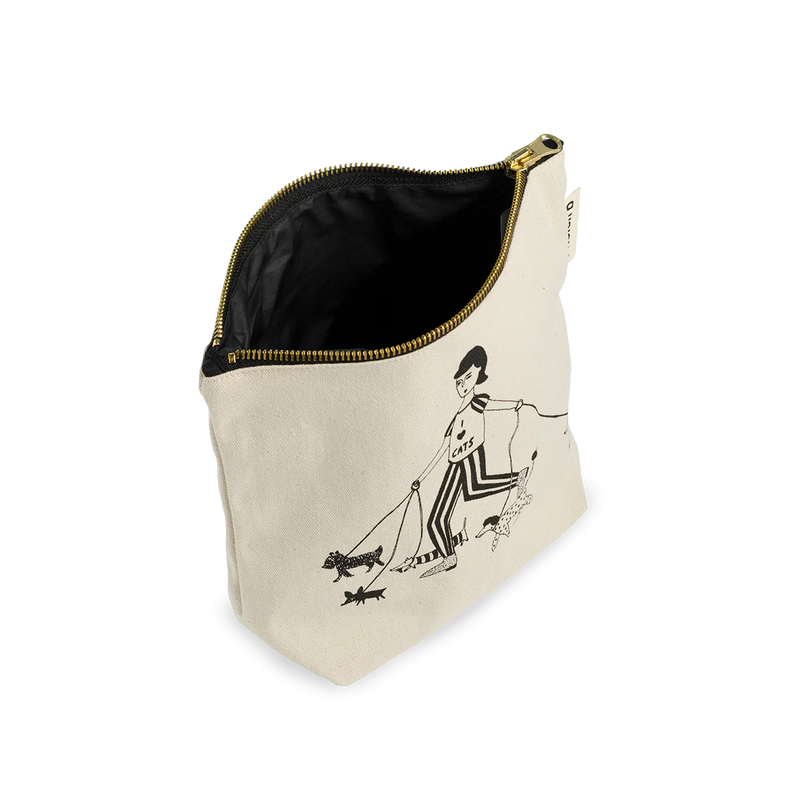 Helen B Small Toilet Bag I Love Cats