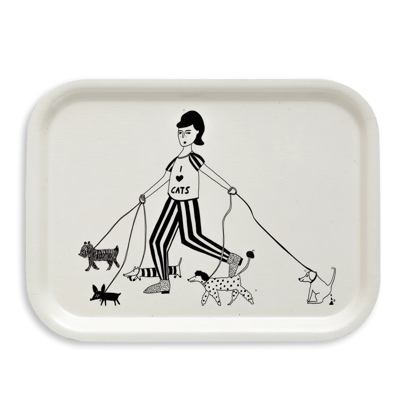 Helen B Tray I Love Cats