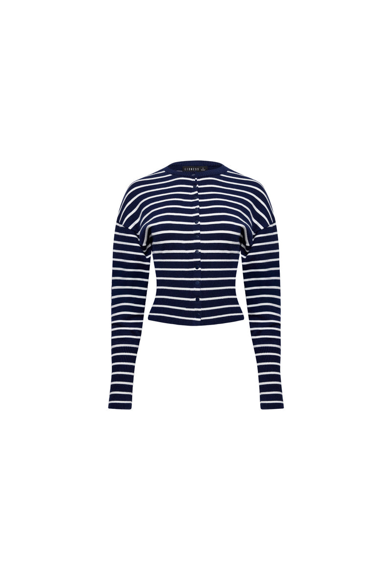 HEAD IN THE CLOUDS - NAVY STRIPE