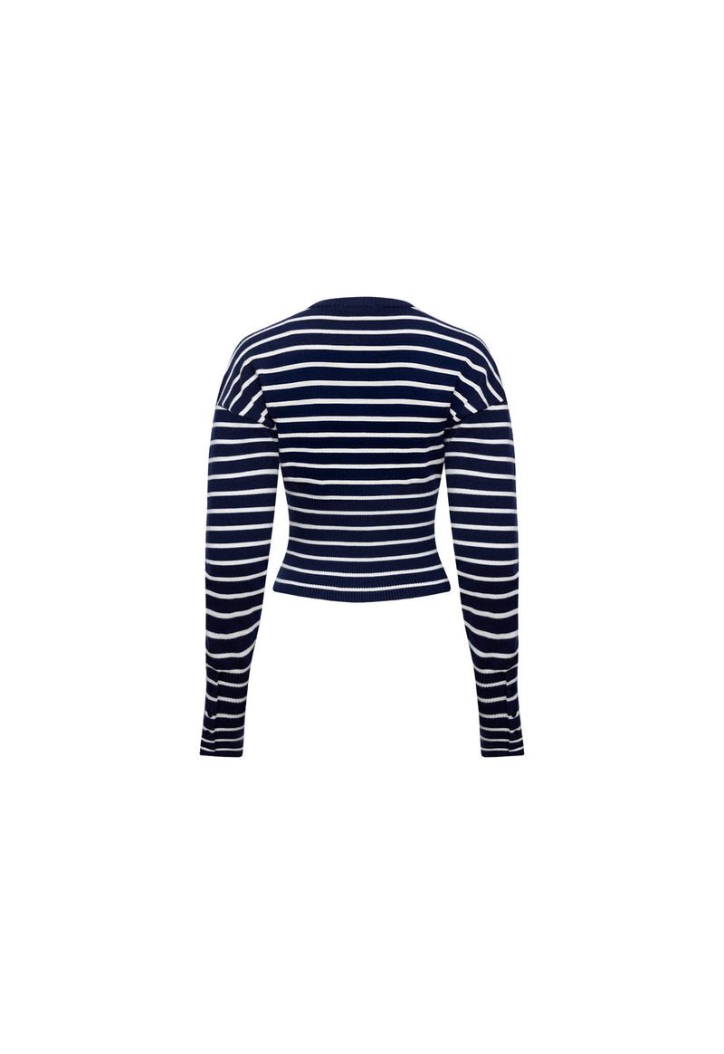 HEAD IN THE CLOUDS - NAVY STRIPE