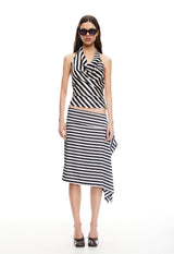 HERITAGE HALTER - CREAM STRIPE