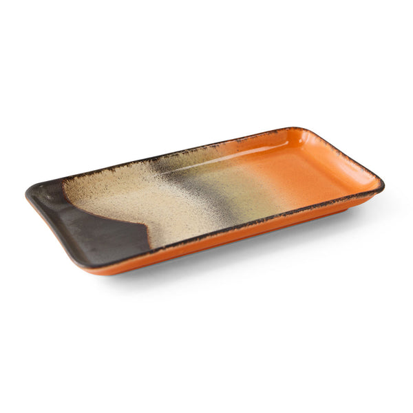 HKLIVING 70s ceramics small trays 24 hours set 2