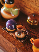 HKLIVING 70s ceramics small trays 24 hours set 2