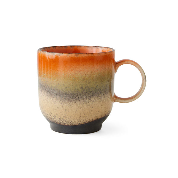 HKLIVING 70s ceramics cafe mug robusta