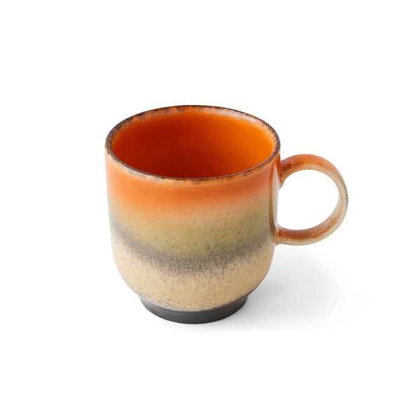 HKLIVING 70s ceramics cafe mug robusta