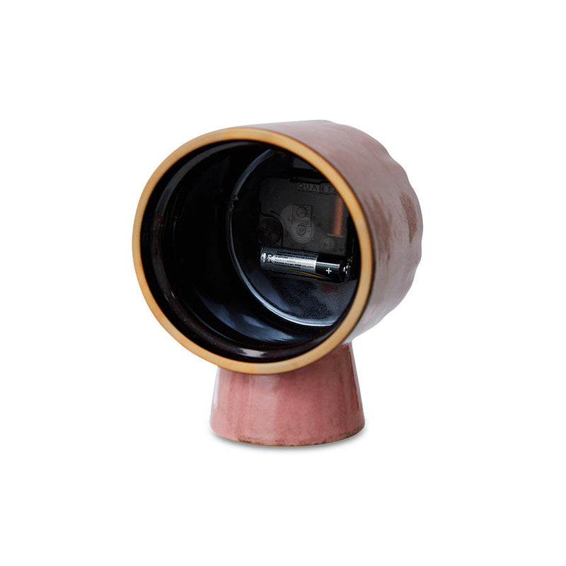 HKLIVING Retro ceramic clock pink
