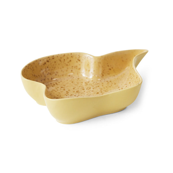 HKLIVING Shell serving bowl vanilla