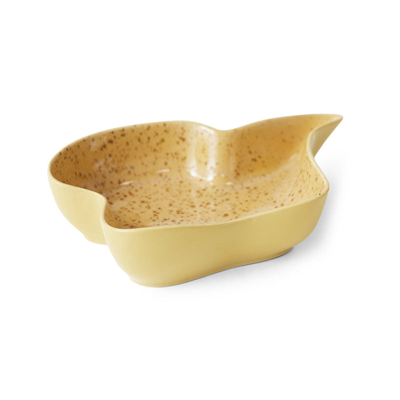 HKLIVING Shell serving bowl vanilla