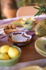 HKLIVING Shell plate sienna
