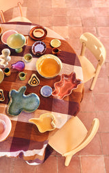 HKLIVING Shell plate sienna