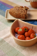 HKLIVING Shell tapas bowl speckled