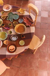 HKLIVING Shell tapas bowl speckled