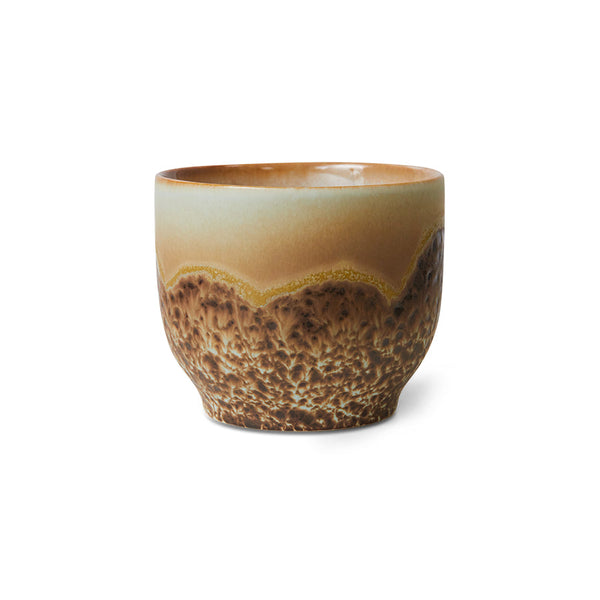 HKLIVING 70s ceramics cafe cup shell