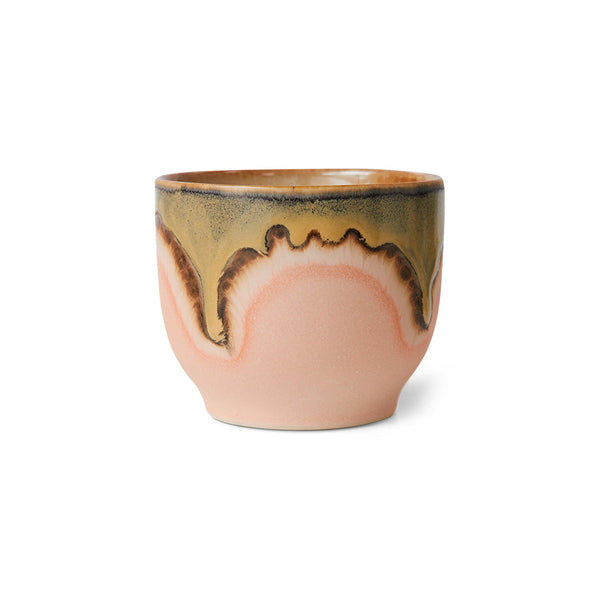 HKLIVING 70s ceramics cafe cup blossom