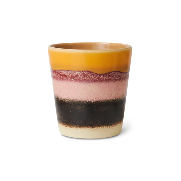 HKLIVING 70s ceramics coffee mug sunset
