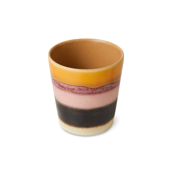 HKLIVING 70s ceramics coffee mug sunset