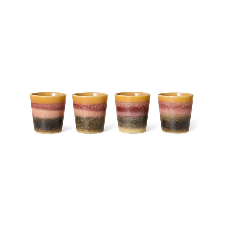 HKLIVING 70s ceramics coffee mug sunset