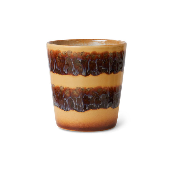 HKLIVING 70s ceramics coffee mug cliffs