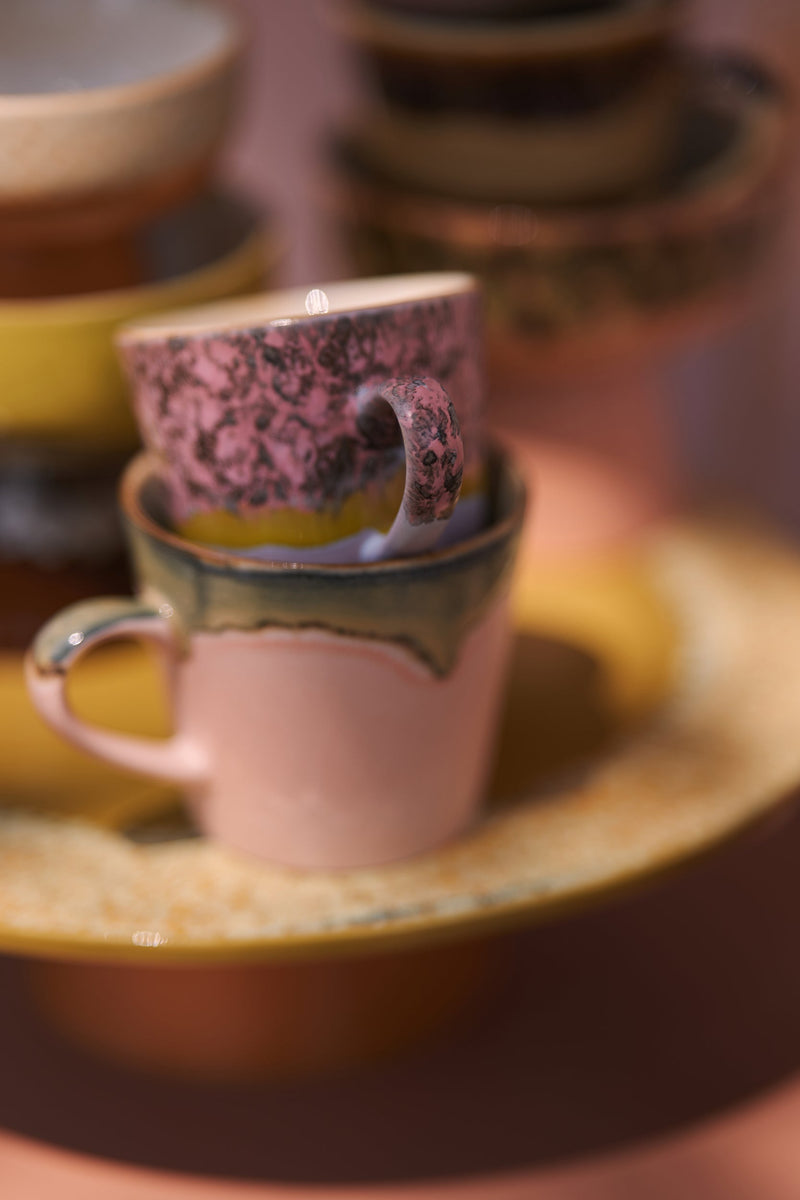 HKLIVING 70s ceramics americano mug blast