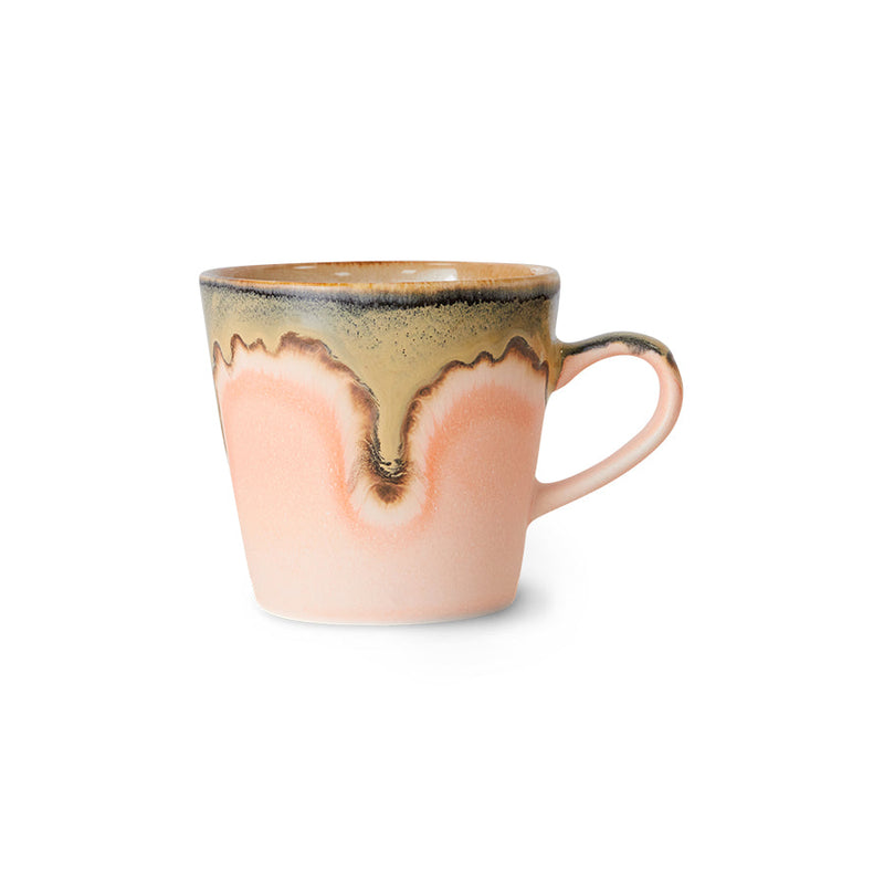 HKLIVING 70s ceramics americano mug blossom