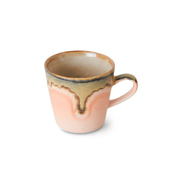 HKLIVING 70s ceramics americano mug blossom