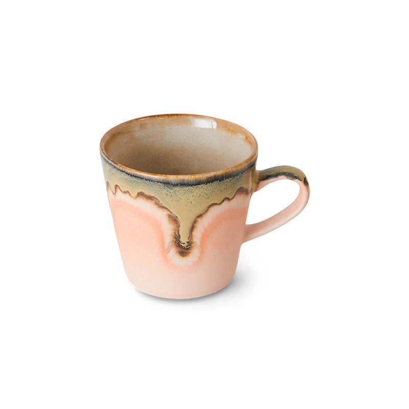 HKLIVING 70s ceramics americano mug blossom