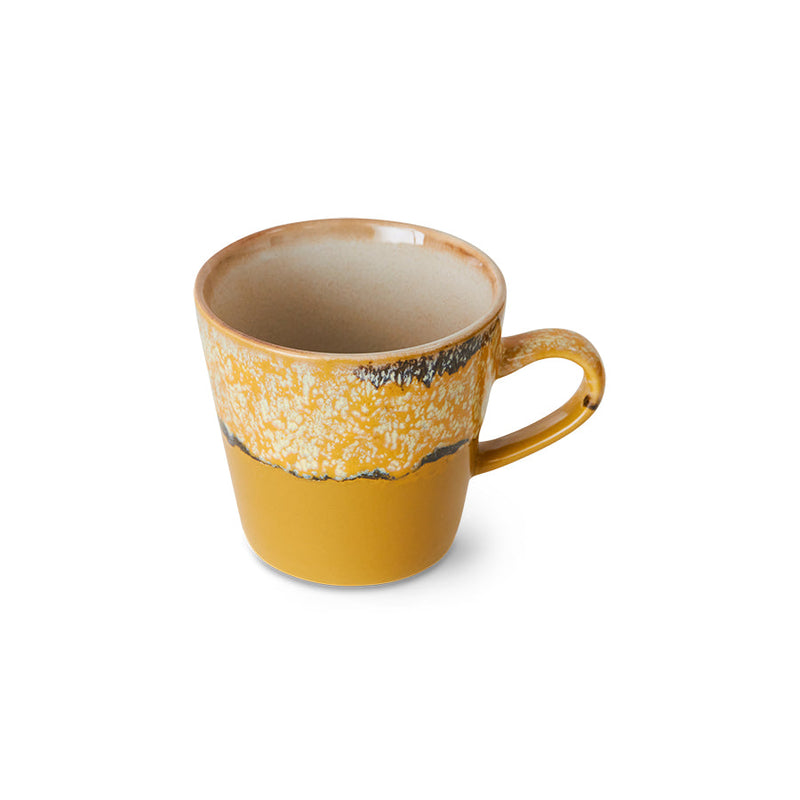 HKLIVING 70s ceramics americano mug sunbeam