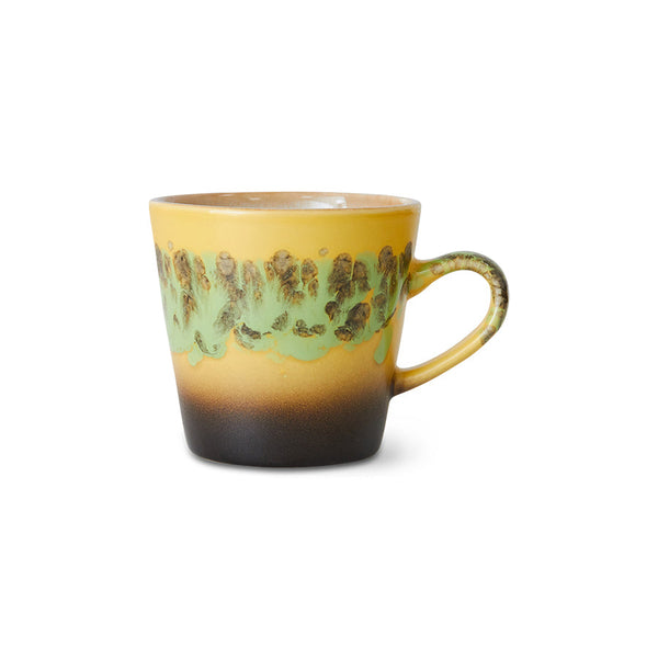 HKLIVING 70s ceramics americano mug kelp