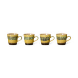 HKLIVING 70s ceramics americano mug kelp