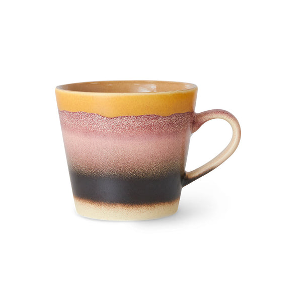 HKLIVING 70s ceramics cappuccino mug sunset