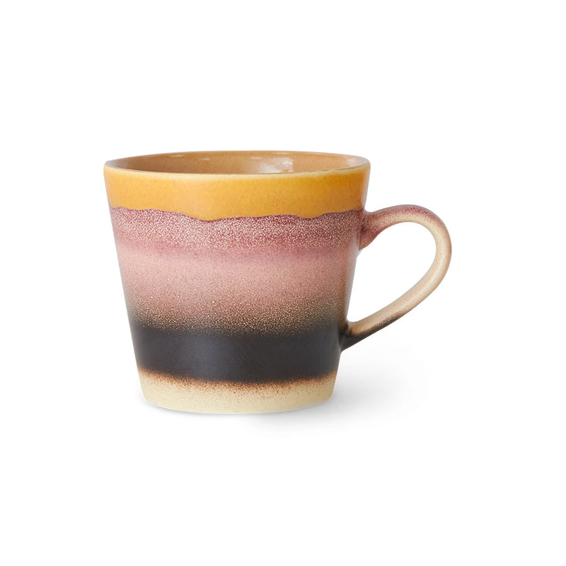 HKLIVING 70s ceramics cappuccino mug sunset