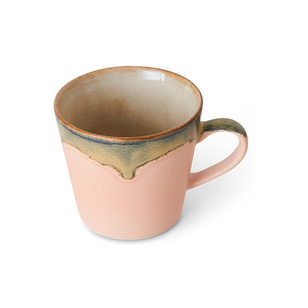 HKLIVING 70s ceramics cappuccino mug blossom