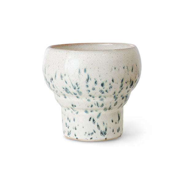 HKLIVING 70s ceramics lungo mugs coral set of 2