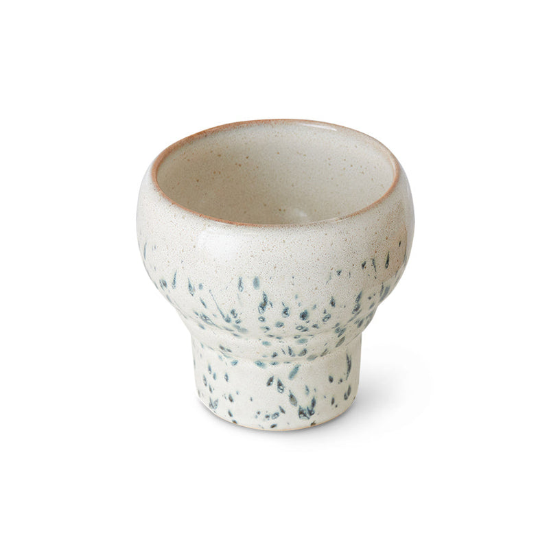 HKLIVING 70s ceramics lungo mugs coral set of 2