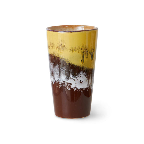 HKLIVING 70s ceramics latte mug creek