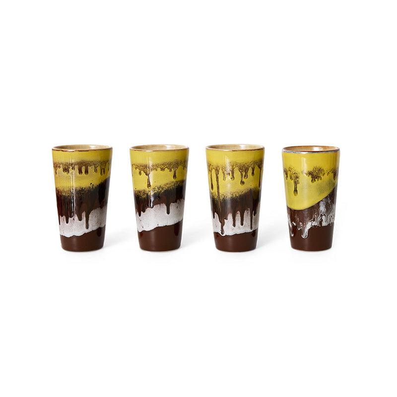 HKLIVING 70s ceramics latte mug creek