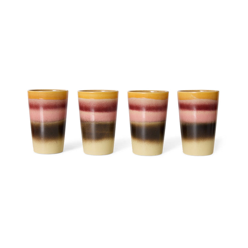 HKLIVING 70s ceramics tea mug sunset