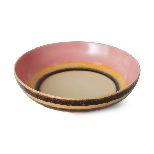 HKLIVING 70s ceramics salad bowl serene