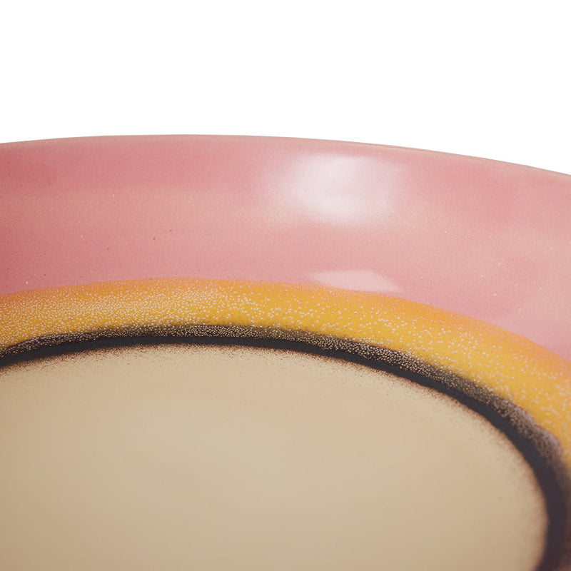 HKLIVING 70s ceramics salad bowl serene