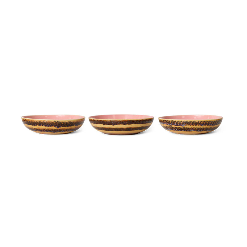 HKLIVING 70s ceramics salad bowl serene