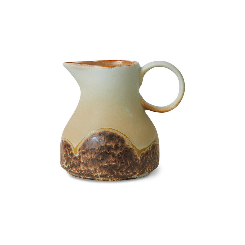 HKLIVING 70s ceramics milk jug shell