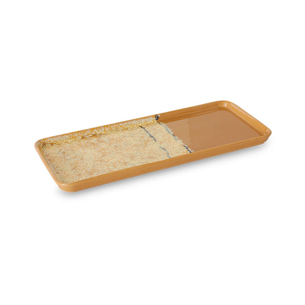 HKLIVING 70s ceramics cake tray sunbeam