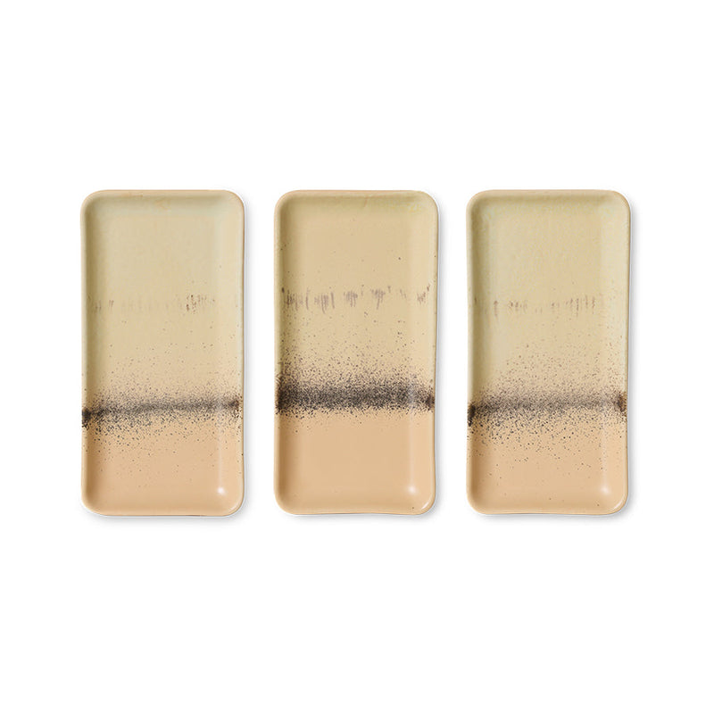 HKLIVING 70s ceramics small tray breeze