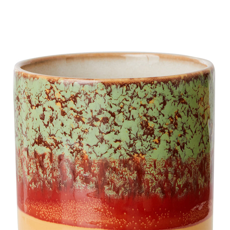 HKLIVING 70s ceramics storage jar cove