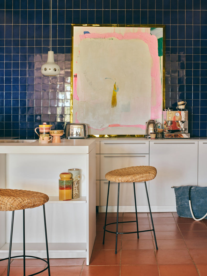 HKLIVING 70s ceramics storage jar cove