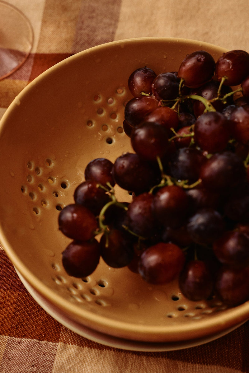 HKLIVING 70s ceramics berry bowl sunset