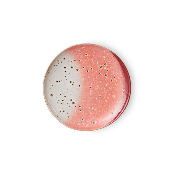 HKLIVING 70s ceramics dessert plates lychee set of 2
