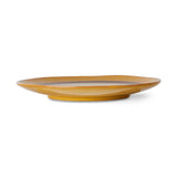 HKLIVING 70s ceramics dinner plates coconut set of 2